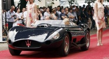 Concorso Villa d’Este, il trofeo BMW Group conferito alla Maserati 450S del 1956