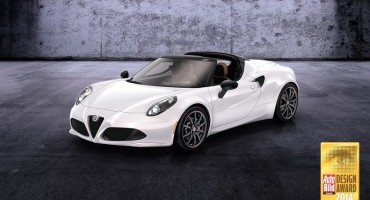 Alfa Romeo 4C Spirer, eletta dai lettori di Auto Bild “Most Beautiful Car 2014”