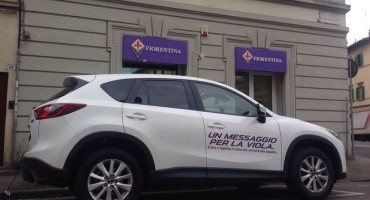 Mazda, una CX-5 a supporto dei tifosi “Viola”