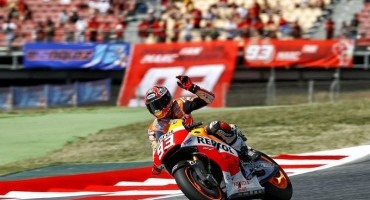 Moto GP, Gran Premio de Catalunya, 7° successo di Marquez, 2° uno strepitoso Rossi