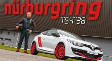 7m54.36s, Renault stabilisce il nuovo record sul giro al Nürburgring con la Mégane R.S. 275 Trophyr