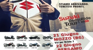 Suzuki DemoRide Tour 2014, il calendario