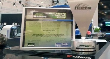 La tecnologia Yokohama premiata al Reifen Innovation Award 2014