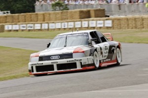 Drei grosse Jubilaeen fuer Audi in Goodwood