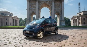 Mitsubishi i-Miev: fornite 23 auto a trazione elettrica all’Arma dei Carabinieri