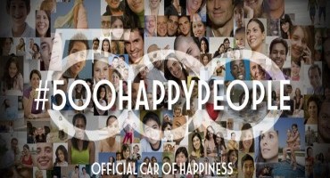 Fiat 500: il progetto #500happypeople per festeggiare il settimo compleanno