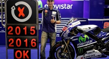 Jorge Lorenzo: firmato contratto con Yamaha per altri due anni