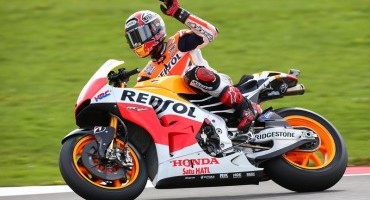 Marquez takes tenth pole of the season in Britain with Pedrosa in 5th