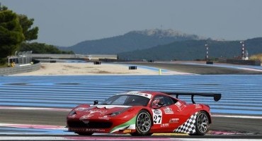 ACI Sport, Italiano GT, Le Castellet, le due pole a Raffaele Giammaria (Ferrari 458) e a Marco Mapelli (Audi R8)