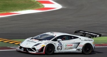 ACI Sport, Italiano GT, Vallelunga, Gara 1 a Barri-Bortolotti (Lamborghini Gallardo)