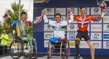 UCI Para-Cycling World Championships, tre le medaglie vinte da Alessandro Zanardi