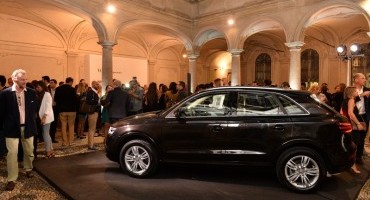 La Audi Q3 Verve protagonista della moda milanese