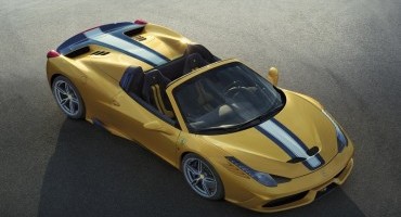 Ferrari 458 Speciale A: spider con prestazioni da record, al Salone di Parigi