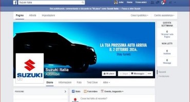 Suzuki Italia Automobili ora è su Facebook