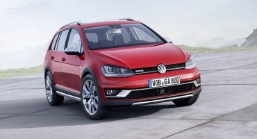 VW Golf Alltrack, in anteprima mondiale al Salone di Parigi 2014