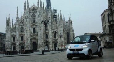 Grande successo del car2go a Milano, 100 le smart in più nella flotta