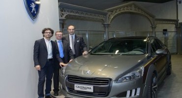 Una Peugeot 508 RXH Castagna viene donata al Museo De L’aventure Peugeot