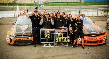 EuroV8Series: Hockenheim consacra i nuovi campioni 2014, Francesco Sini e la sua Chevrolet Camaro