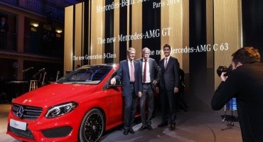 Mercedes-Benz, Salone di Parigi 2014: la nuova Classe B