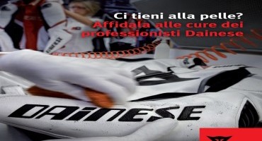 Alla tua pelle ci pensa Dainese, torna la campagna fino al 31 Dicembre 2014