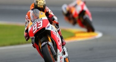 Marquez breaks another record with victory in Valencia and Pedrosa completes Repsol Honda double podium clinching 2014 Triple Crown Marquez breaks another record with victory in Valencia and Pedrosa completes Repsol Honda double podium clinching 2014 Triple Crown