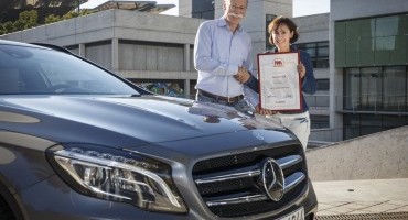 Mercedes GLA : per il web è l’auto più bella