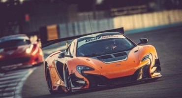 The McLaren 650S GT3 claims pole position for the “2014 Gulf 12 Hour” on its debut outing