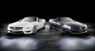 Mercedes, due special edition della SL 63 AMG per i trionfi di Lewis Hamilton e Nico Rosberg