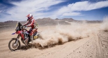 The Honda CRF450 RALLY and Joan Barreda continue to accumulate stage wins in the Dakar 2015