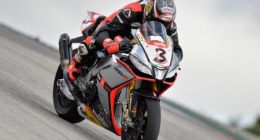 WSBK, Aprilia-Red Devils: terminati i test a Portimao