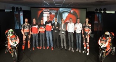 WSBK, ad Arezzo la presentazione dell’Aruba.it Racing – Ducati Superbike Team