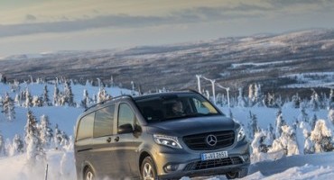 The new Mercedes-Benz Vito 4×4: a decisive traction boost  for business professionals – not just in winter!