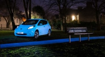 Nissan è la prima casa automobilistica ad utilizzare la vernice fluorescente