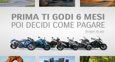 Con “Decide il Cliente” puoi scegliere una moto Suzuki e dopo 6 mesi decidere come pagare