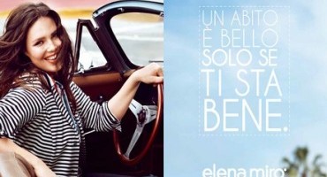 Candice Huffine protagonista del nuovo messaggio di Elena Mirò