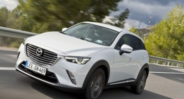 Da Mazda, il nuovo CX-3, evoluto crossover di segmento B