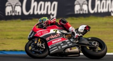 WSBK, Tailandia, primo giorno di prove positivo per L’Aruba.it Racing – Ducati Superbike Team, 3° Davies e 7° Bayliss