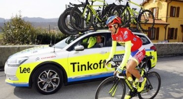 Citroën è partner della squadra di ciclismo Tinkoff-Saxo