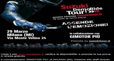 Suzuki DemoRide Tour, i prossimi eventi