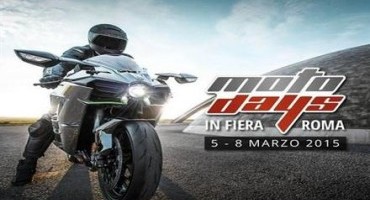 KAWASAKI accende i motori ai Motodays di Roma!