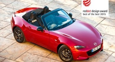 Mazda, tre nuovi modelli del Brand giapponese si aggiudicano il Premio 2015 Red Dot