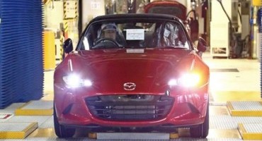 Nuova Mazda MX-5, inizia la produzione