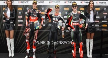 WSBK, MotorLand Aragon: la Tissot-Superpole a Leon Haslam (Aprilia Racing Team – Red Devils), per un soffio su Davies