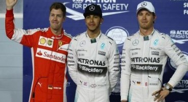 Formula 1 GP del Bahrain, strapotere di Hamilton che centra la quarta pole