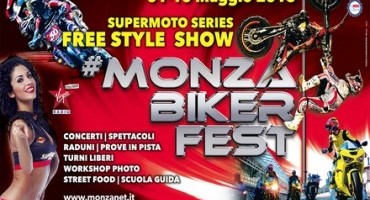 Autodromo Nazionale Monza, grande attesa per il “Monza Biker Fest” (1-10 Maggio)