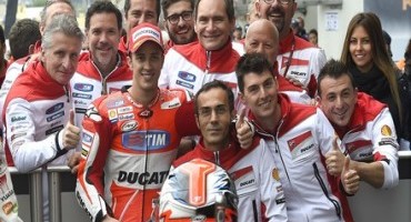 MotoGP, GP di Francia, Ducati Team in prima fila con Andrea Dovizioso che ottiene il secondo tempo