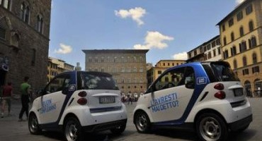 car2go festeggia  il suo primo compleanno a Firenze