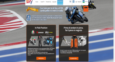 KTM e SKY: una promozione da pole position!