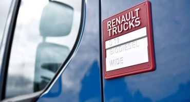 Renault Trucks e Gruppo Rave consegnano 6 veicoli alimentati a biodiesel ad Airbus