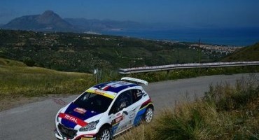 ACI Sport, Italiano Rally, 99^ Targa Florio: la Peugeot 208 T16 R5 di Andreucci-Andreussi termina al comando la prima tappa